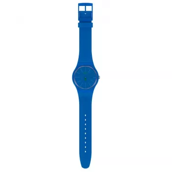 Swatch New Gent SO29N700 Men's Blue Bioceramic Watch 41mm