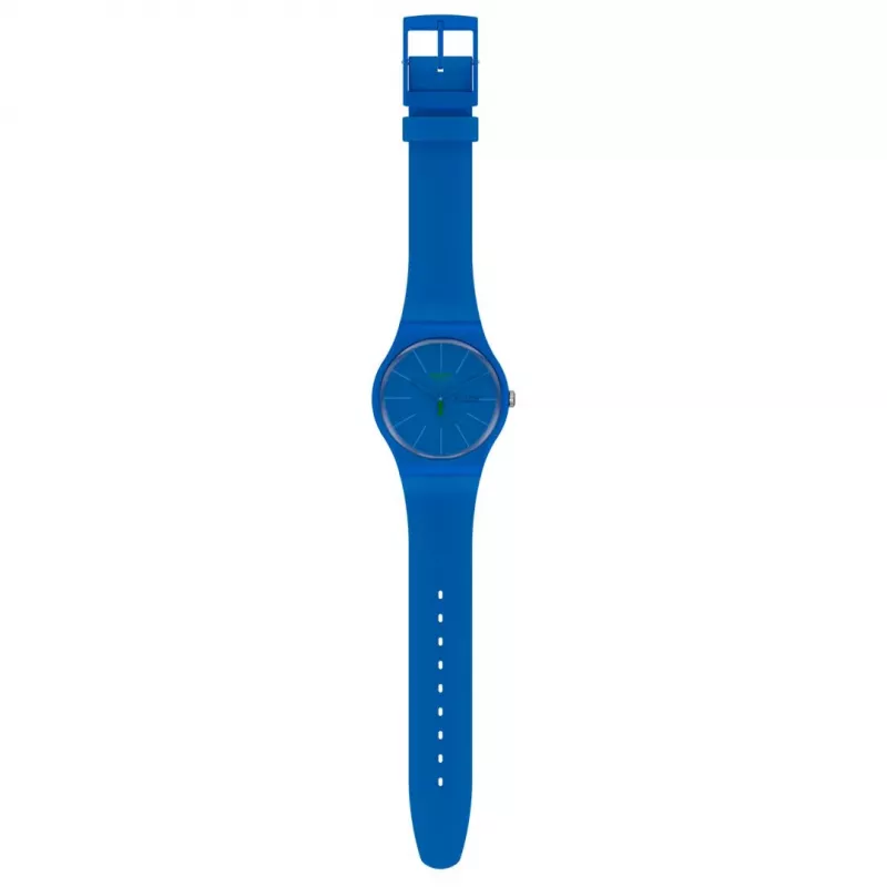 Swatch New Gent SO29N700 Men's Blue Bioceramic Watch 41mm