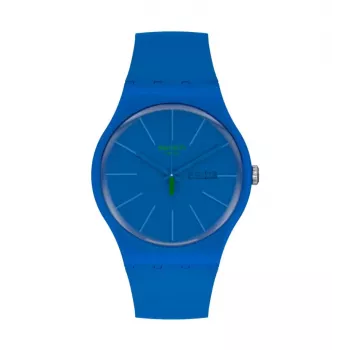 Swatch New Gent SO29N700 Men's Blue Bioceramic Watch 41mm
