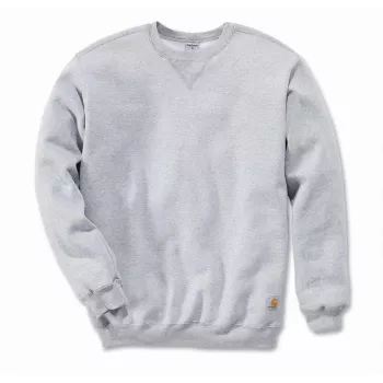 Sweatshirt Midweight Crewneck Heather Grey