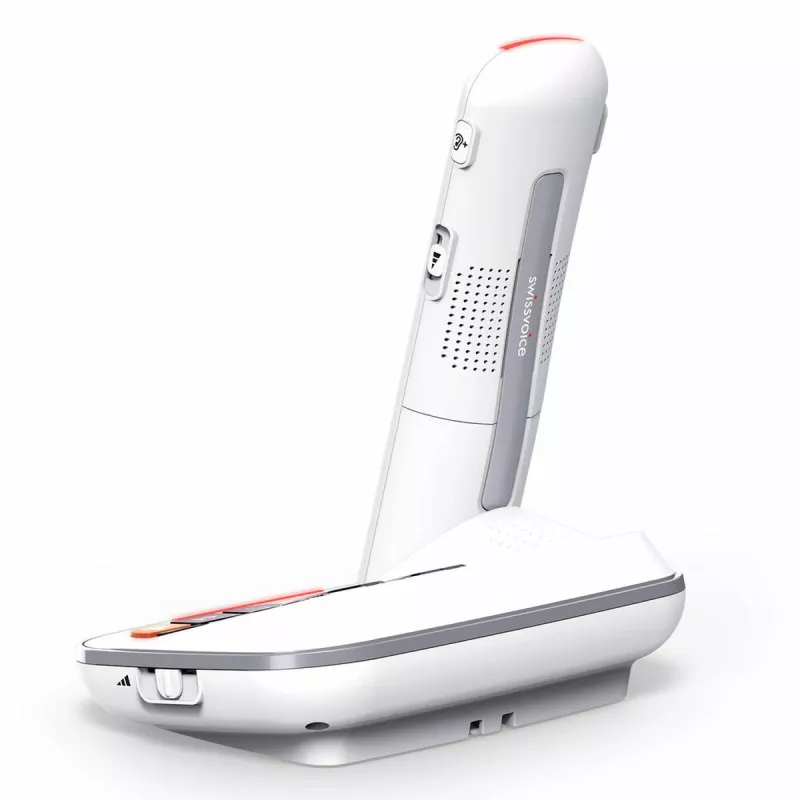 Swissvoice Xtra 2355 DECT Cordless Phone with Answering Machine and Caller ID, White