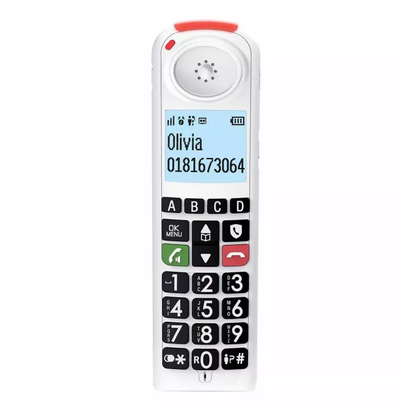Swissvoice Xtra 2355 DECT Cordless Phone with Answering Machine and Caller ID, White