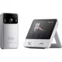 Switchbot SWB VDB-M-SW - WiFi Video Doorbell with 4.3 inch Color Display (White/Silver)