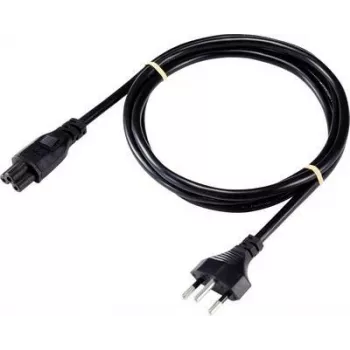 SYGONIX SY-5042688 Cold Appliance Power Cable, Schuko to IEC C13, 1.8 m, Black