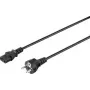Sygonix SY-5042694 Mains Power Cable CEE 7/7 to IEC C13 1.5 m Black