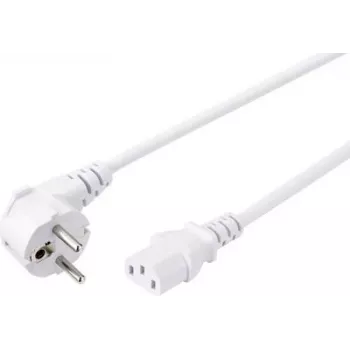 Sygonix SY-5043438 Cold Device Power Cable CEE 7/7 to IEC C13 White 5 m