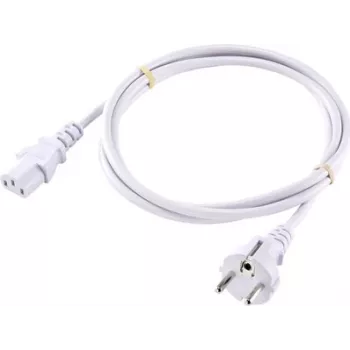 Sygonix SY-5043494 Cold Device Power Cable CEE 7/7 to IEC C13 White 2.00 m