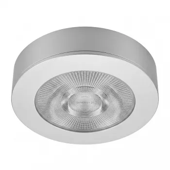 SYNERGY21 LED Ceiling Recessed Spotlight Helios Silver Round Surface-Mount Frame (S21-LED-ME009)