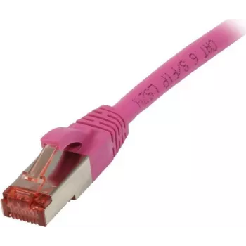 SYNERGY21 Patch Cable RJ45 - CAT6 250MHz - 15m Magenta - S-STP (S/FTP) - TPE/LSZH (Superflex)