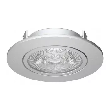 SYNERGY21 Synergy 21 LED Recessed Ceiling Spot Helios Silver - Round+Tilting - Neutral White