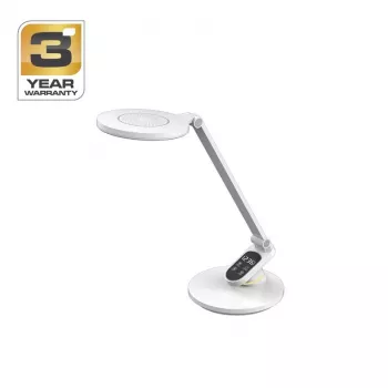 Table Lamp Elegant LED BL1235 White – Dimmable Touch Control, Adjustable Gooseneck, USB Charging Port