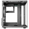 TACENS MARS MC-CUBE Micro-ATX Case, Black, Tempered Glass, ARGB, USB-C