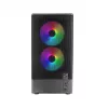 TACENS MARS MC-ONYX 3xARGB mATX Tower Case Black
