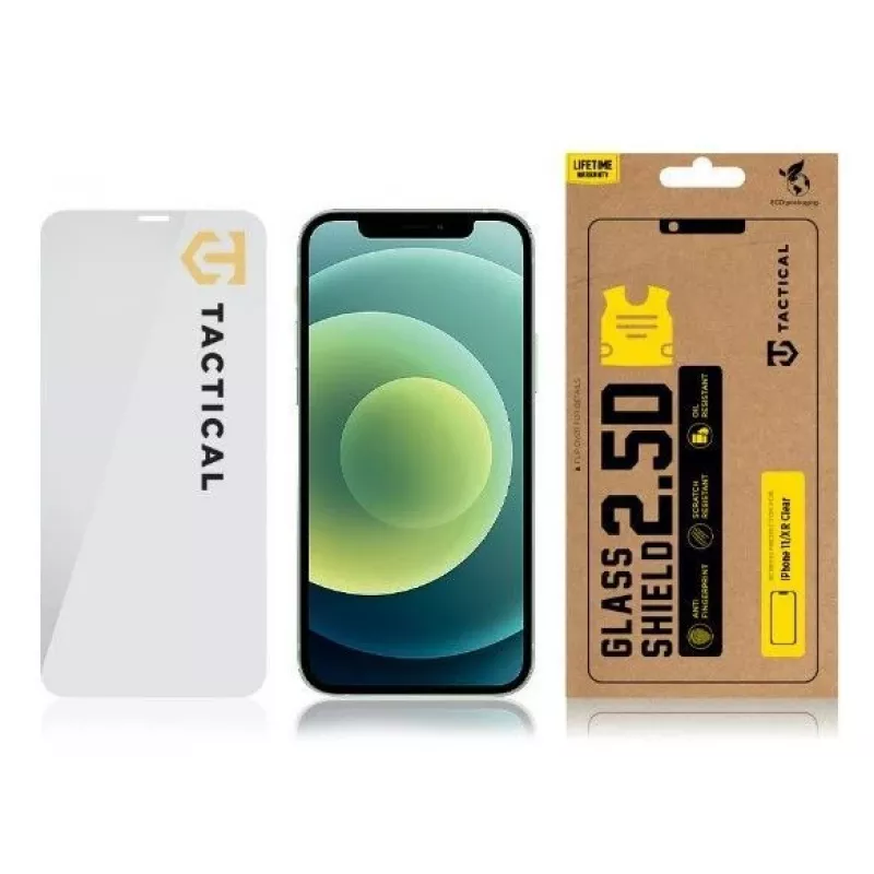 Tactical Apple iPhone 11/XR Glass 0.33mm Clear