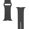 Tactical Apple Watch 42/44/45mm Silicone Strap Black
