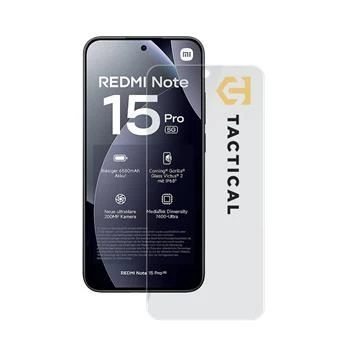 Tactical Glass Shield 2.5D Tempered Glass Screen Protector for Xiaomi Redmi Note 15 Pro Clear
