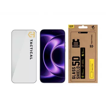 Tactical Glass Shield 5D Screen Protector for Xiaomi 17 Ultra - Black