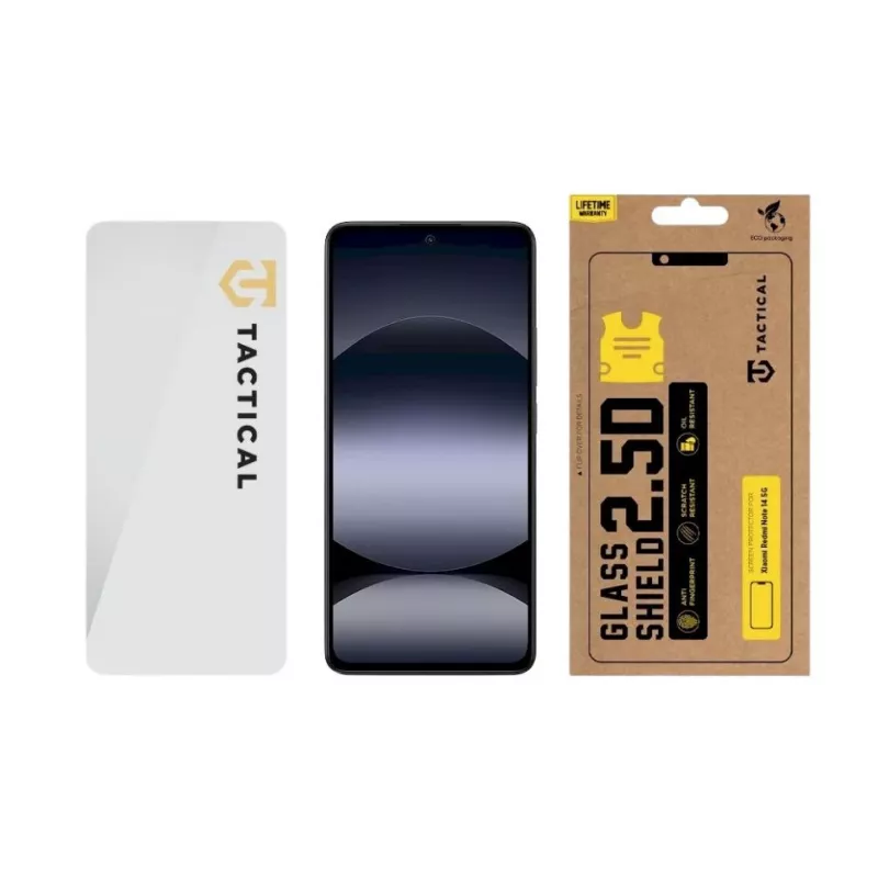 Tactical Glass Shield Privacy Stealth 5D Screen Protector for Xiaomi 13T Pro - Black, 9H Tempered Glass, Anti-Spy Filter, Edge-to-Edge Coverage, Bubble-Free Installation