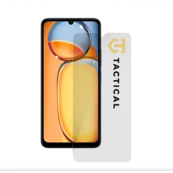 Tactical Glass Shield 2.5D Clear Tempered Glass Screen Protector for Xiaomi Redmi 13C / Poco C65