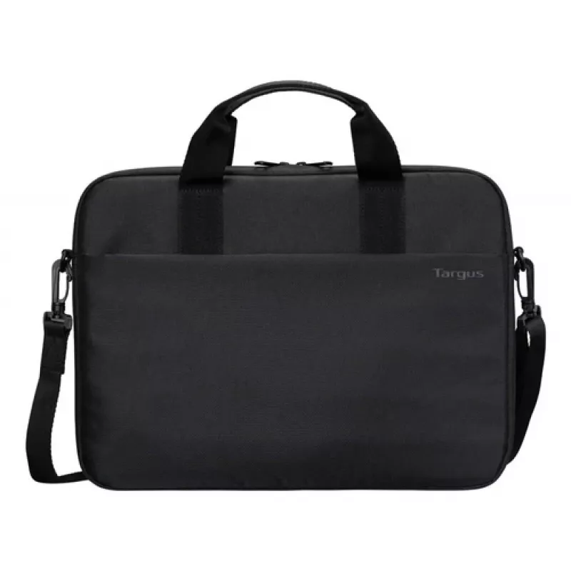 Targus Intellect Slim Briefcase with Shoulder Strap for 15-16 inch Laptops, Black