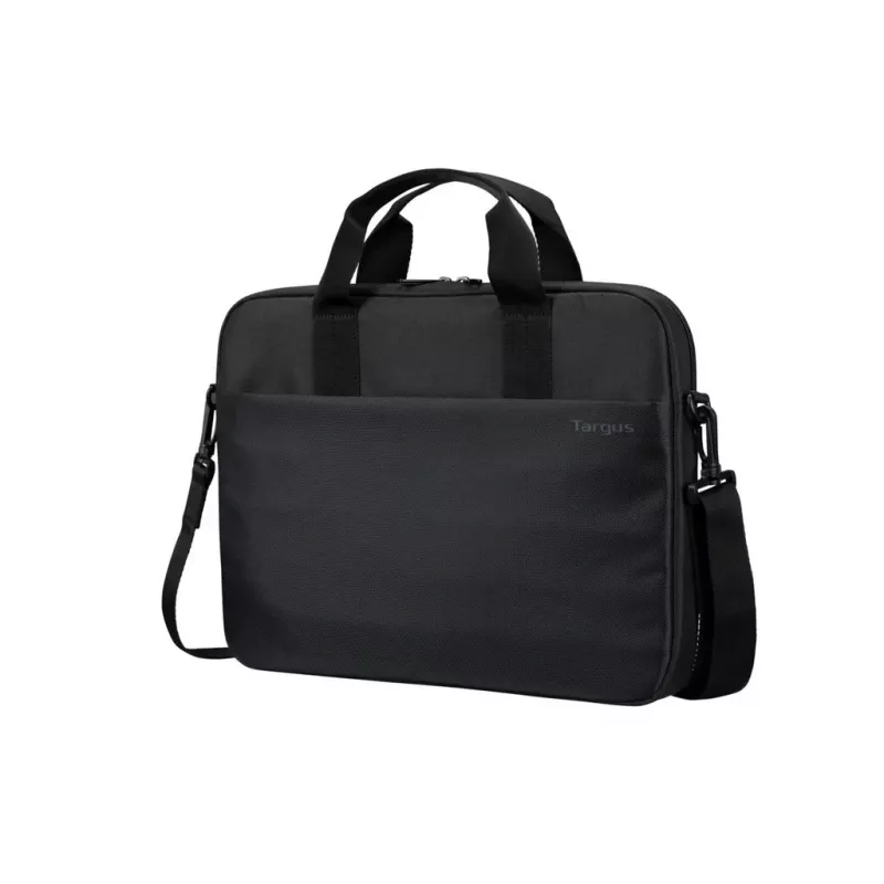 Targus Intellect Slim Briefcase with Shoulder Strap for 15-16 inch Laptops, Black