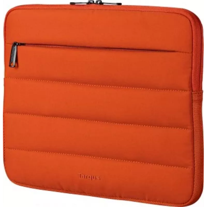 Targus Puffer Notebook Sleeve for 13-14 Inch Laptops, Rust Orange