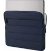 Targus Puffer Sleeve 15-16 inch Laptop Case, Midnight Blue, EcoSmart Recycled PET Polyester, TBS97502GL