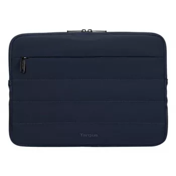 Targus Puffer Sleeve 15-16 inch Laptop Case, Midnight Blue, EcoSmart Recycled PET Polyester, TBS97502GL