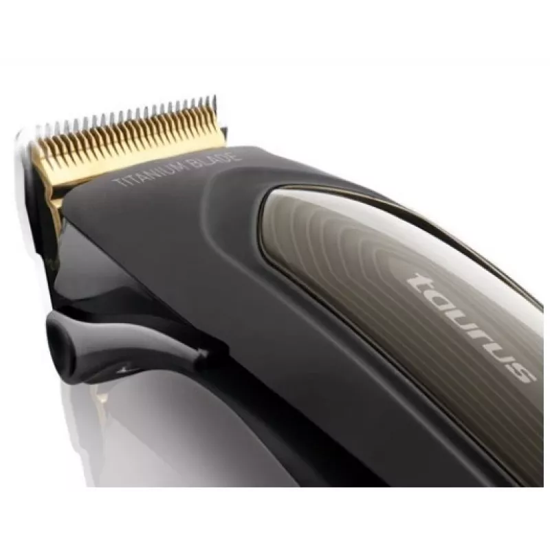 Taurus 902222000 Cordless Hair Clipper & Trimmer with LED Display, 39 Length Settings, Stainless Steel Blades, 120 min Runtime, Black