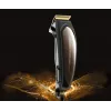 Taurus 902222000 Cordless Hair Clipper & Trimmer with LED Display, 39 Length Settings, Stainless Steel Blades, 120 min Runtime, Black