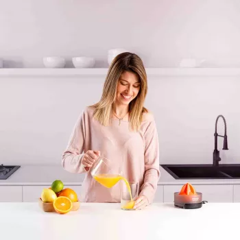 Taurus CITRUS COMPACT Electric Citrus Juicer 30 W Black, Orange, Transparent