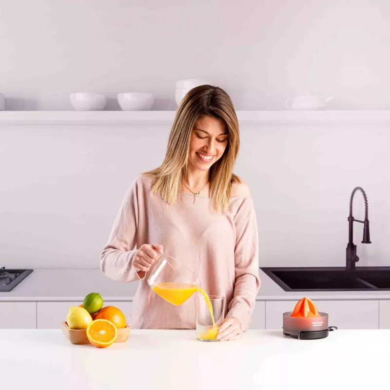 Taurus CITRUS COMPACT Electric Citrus Juicer 30 W Black, Orange, Transparent