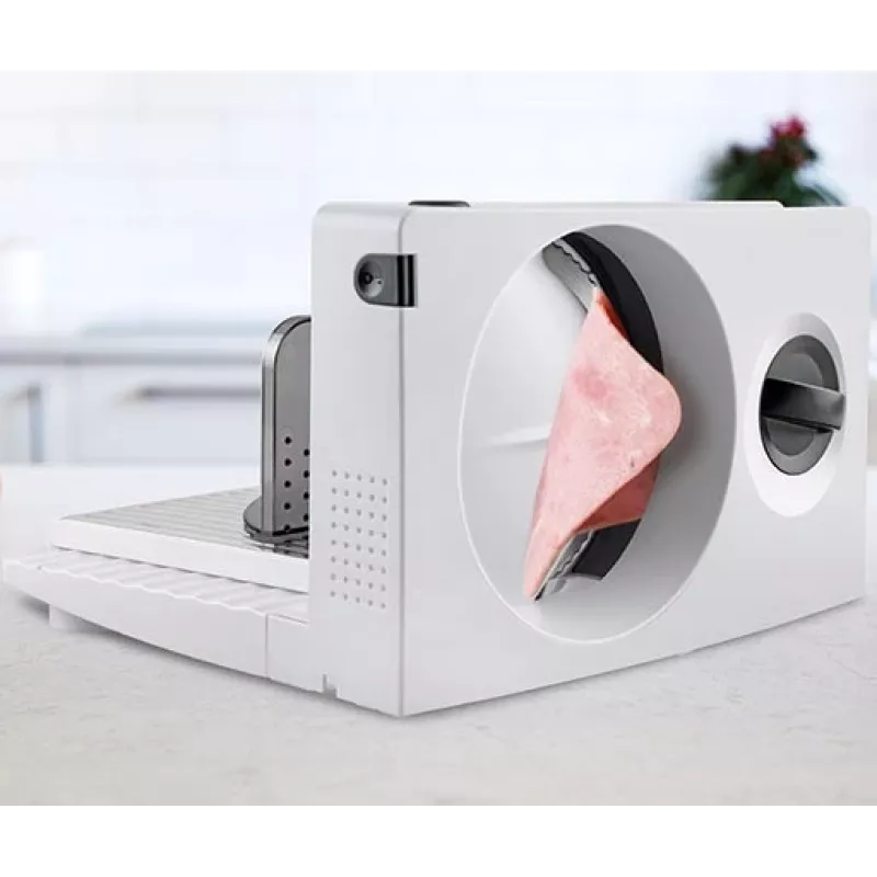 Taurus Cutmaster Compact Foldable Electric Food Slicer 100 W White