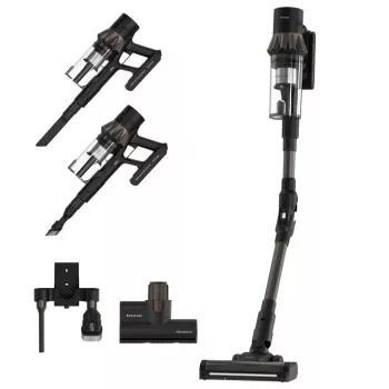 Taurus Homeland X9 Pro Pet & Car Cordless Stick Vacuum Cleaner Battery-powered Dry HEPA Bagless 0.7 L 615 W Black, Brown 2.5 Ah