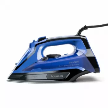 Taurus Quios 3000 Dry & Steam Iron Ceramic Soleplate 3000 W Black, Blue