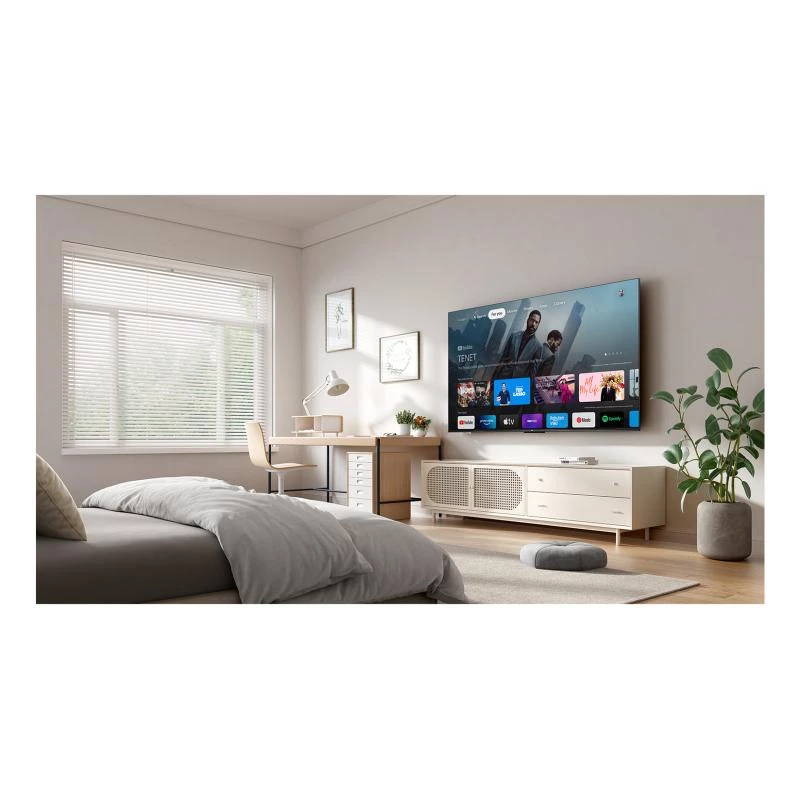 TCL 50P6K 50-inch (127 cm) 4K Ultra HD LED Smart TV with Google TV, HDMI, VESA 200x200, LAN, and Wi-Fi