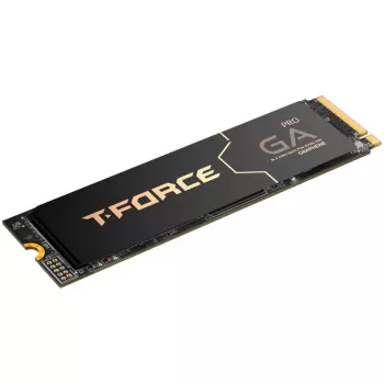TEAM GROUP T-Force GA PRO 1 TB (Black, PCIe 5.0 x4 | M.2 2280 | Graphene Heatsink)