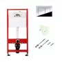 Tece Frame 9400412 with Button Kit and Seal for Wall-Hung WC