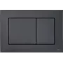 TECENOW Toilet Push Plate Matte Black