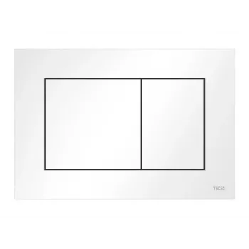 TECENOW Toilet Push Plate White