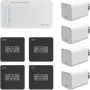 TECH 21 Wireless Multi-Zone Radiator Heating Control System Kit (L-8e Controller + STT-868 Actuators)