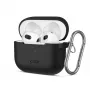 Tech-Protect Apple AirPods 3 Silicone Hook Case Black