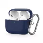 Tech-Protect Apple AirPods Pro 1 / 2 Silicone Hook Case Blue