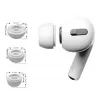 Tech-Protect Ear Tips for AirPods Pro 1/2 - S/M/L - White (3 Pairs)