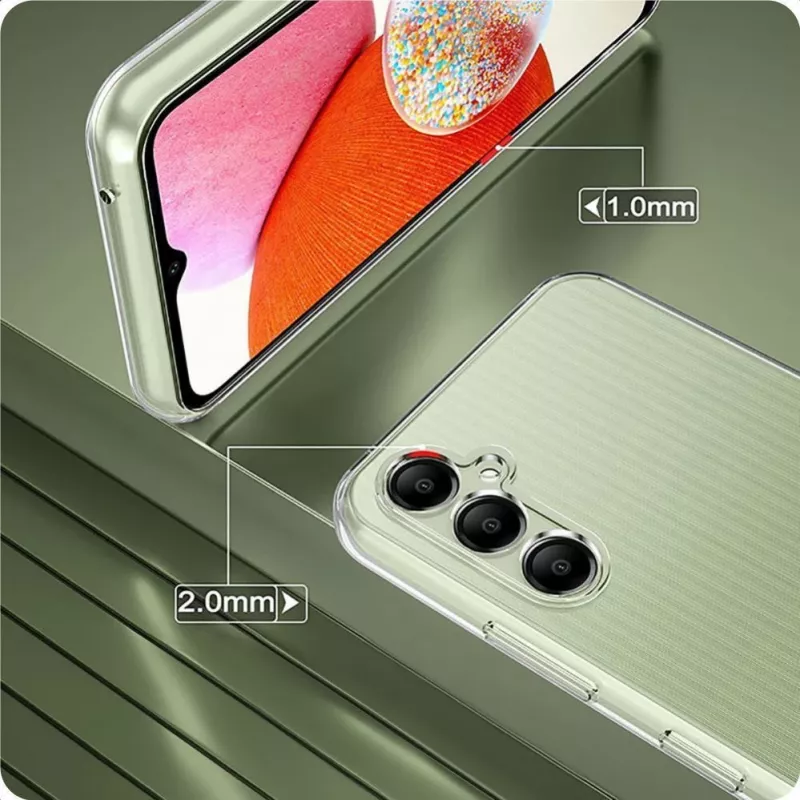 Tech-Protect FlexAir+ Case for Samsung Galaxy A15 4G / 5G - Transparent