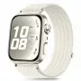 Tech-Protect Nylon Strap for Huawei Watch Fit 3 / 4 / 4 Pro / 5 / 5 Pro - White