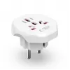 Tech-Protect Universal WL-09 Universal Travel Adapter from EU White