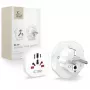 Tech-Protect Universal WL-09 Universal Travel Adapter from EU White