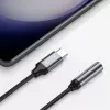 Tech-Protect USB-C to 3.5mm Mini Jack Audio Adapter (Female) - Black