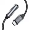 Tech-Protect USB-C to 3.5mm Mini Jack Audio Adapter (Female) - Black